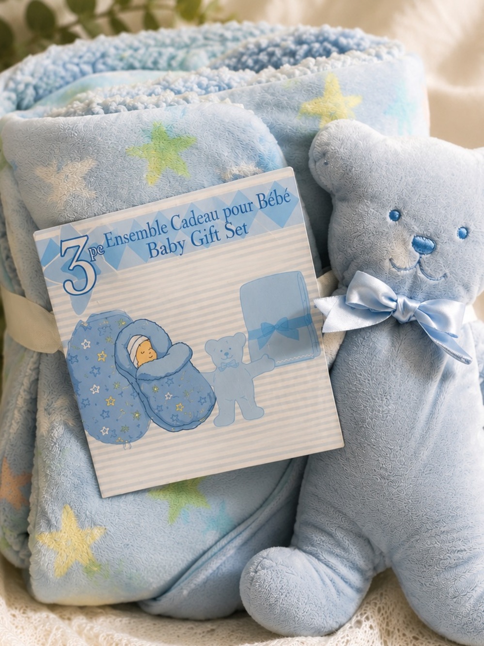 🍼 Baby 3 piece travel gift set